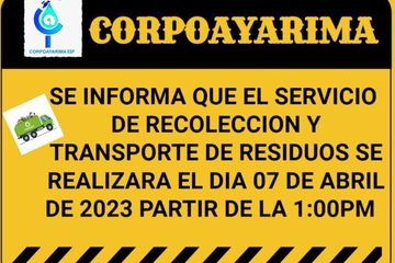 HORARIOS DE RECOLECCION DE RESIDUOS