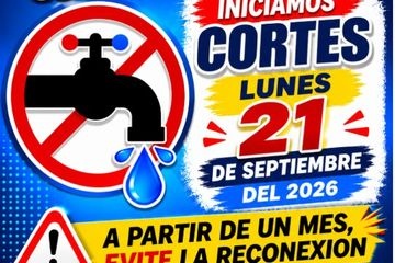 Recuerda realizar el pago de tu factura en los tiempos establecidos, evita el cobro de reconexión.