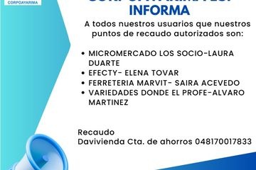 CORPOAYARIMA ESP INFORMA