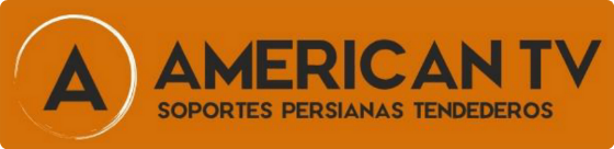 SOPORTES Y PERSIANAS AMERICAN TV