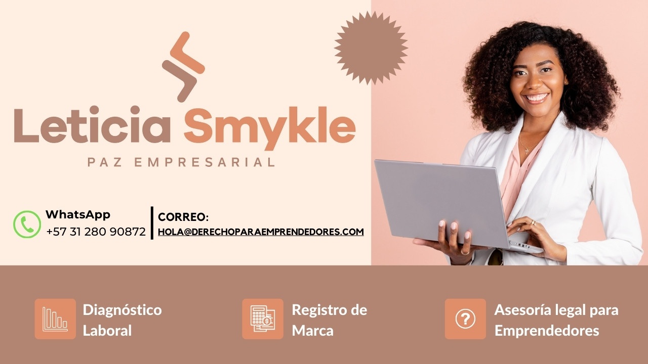 LETICIA SMYKLE ABOGADA PARA EMPRENDEDORES COLOMBIA